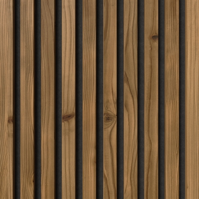 Facadepanel - Thermo Wood Fyr Design Panel 240 cm