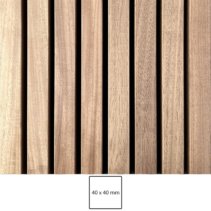 Thermo Ayous listebeklædning FSC® 40 x 40 mm