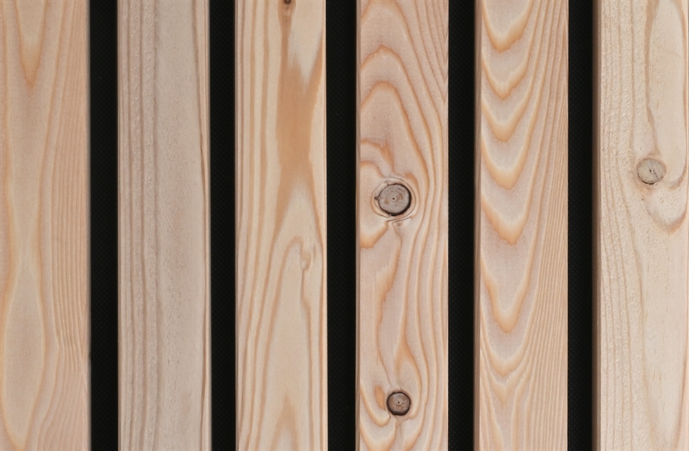 Canadisk Lærk listebeklædning PEFC® 20 x 40 mm