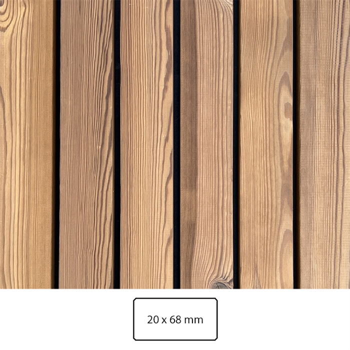 Thermo Fyr listebeklædning PEFC® 20 x 68 mm