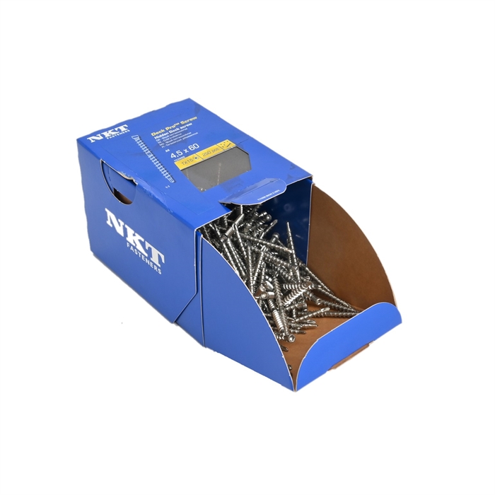 NKT Deck Pro terrasseskrue A4 syrefast, 250 stk.