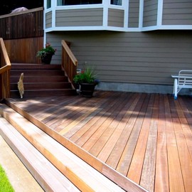 Bangkirai 21x145mm Terrasseplanker olieret